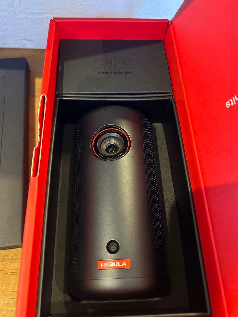 数時間のみ使用　Nebula Capsule 3 プロジェクター