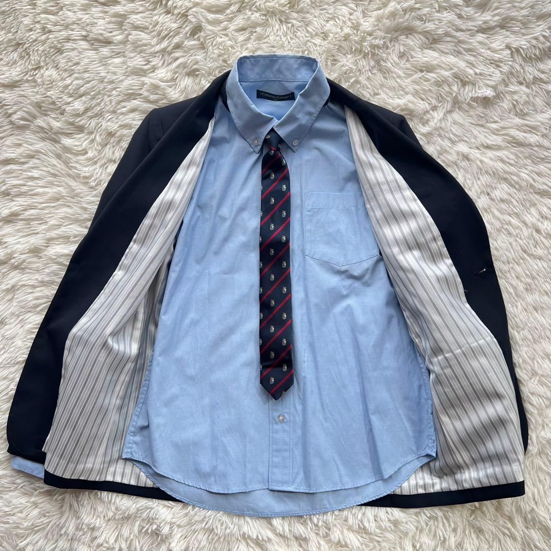 グリーンレーベルリラクシング　フォーマル　スーツ　150 4点　濃紺　ネイビー