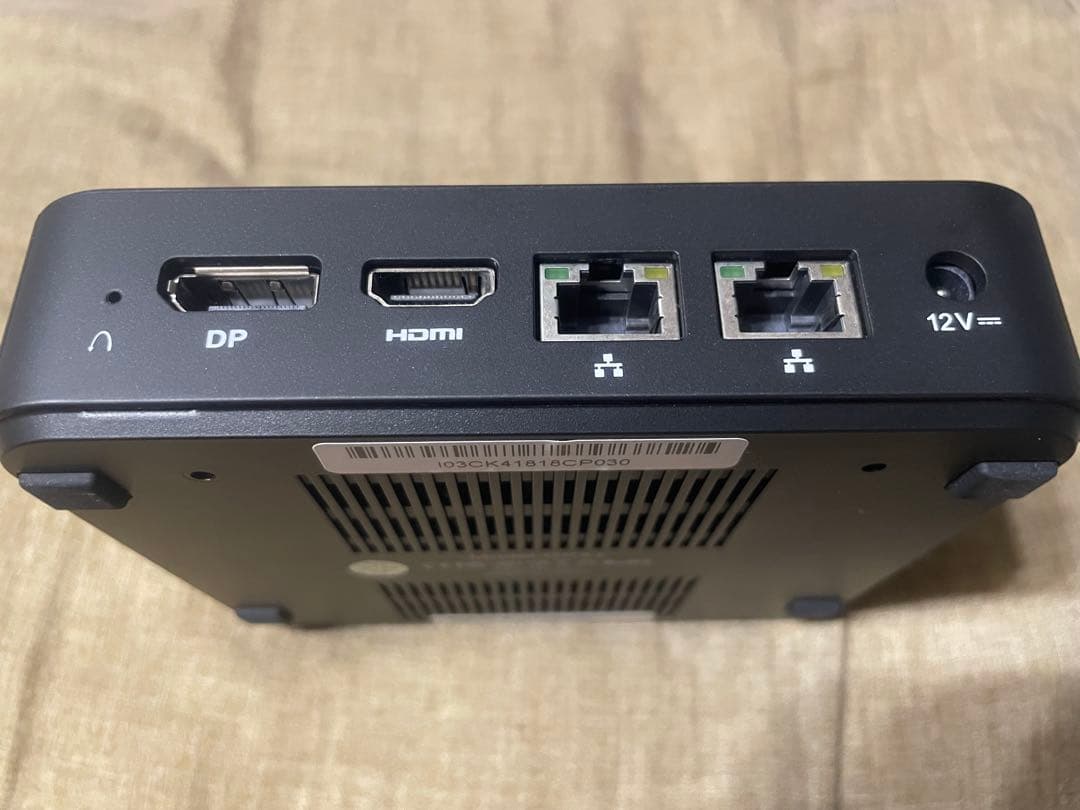 【ほぼ未使用】MINIS FORUM ミニPC 即使用可