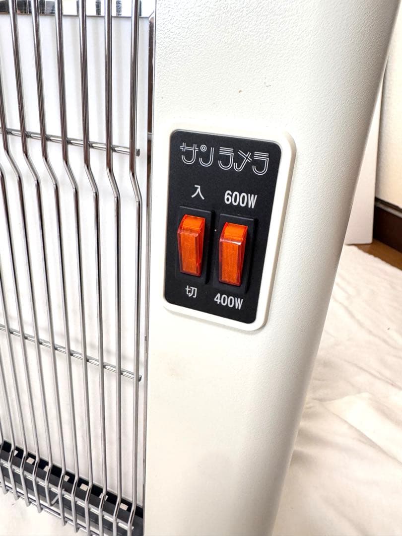 【美品】サンラメラ 600W 遠赤外線パネルヒーター