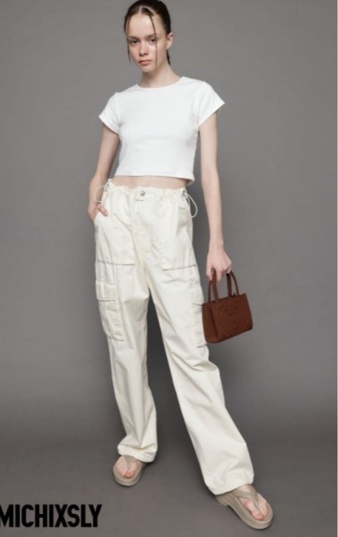 パンツ MICHI x SLY ADJUST WAIST W CARGO