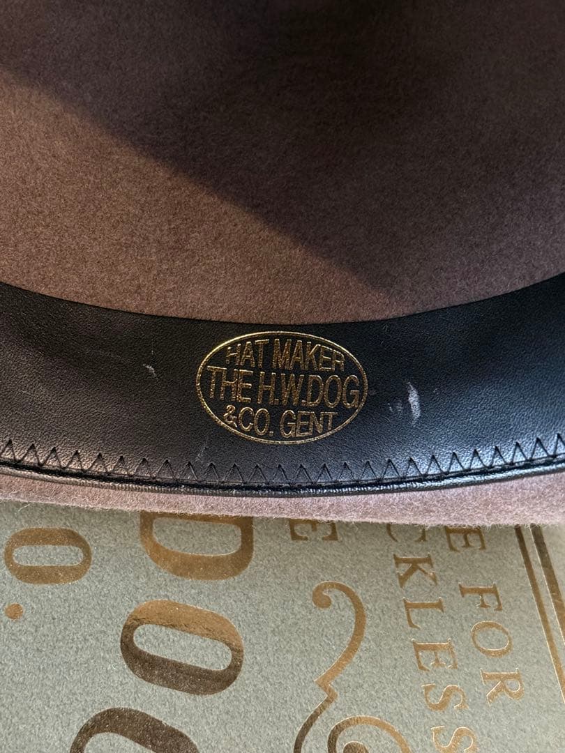 The HW Dog & Co. グレーリボンハット
