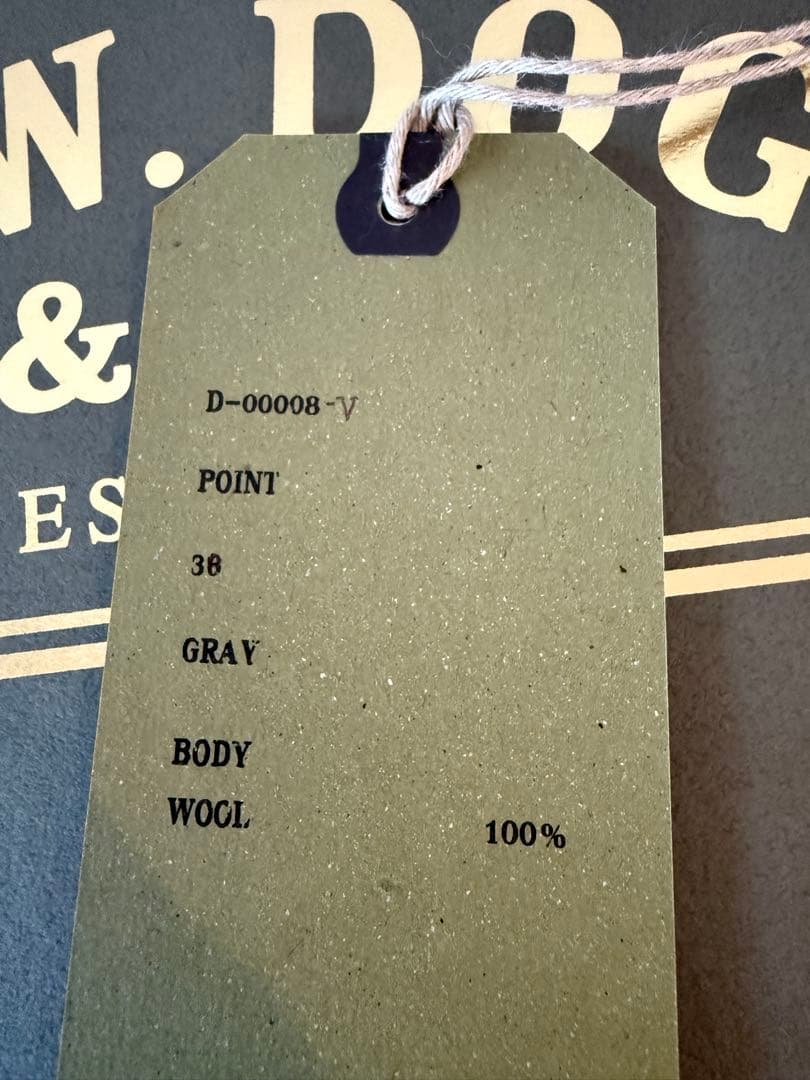 The HW Dog & Co. グレーリボンハット