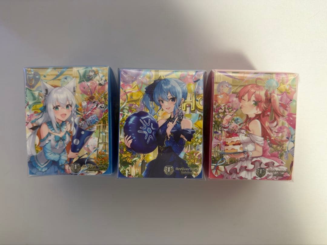 ホロカ 1st anniversary デッキケース3種