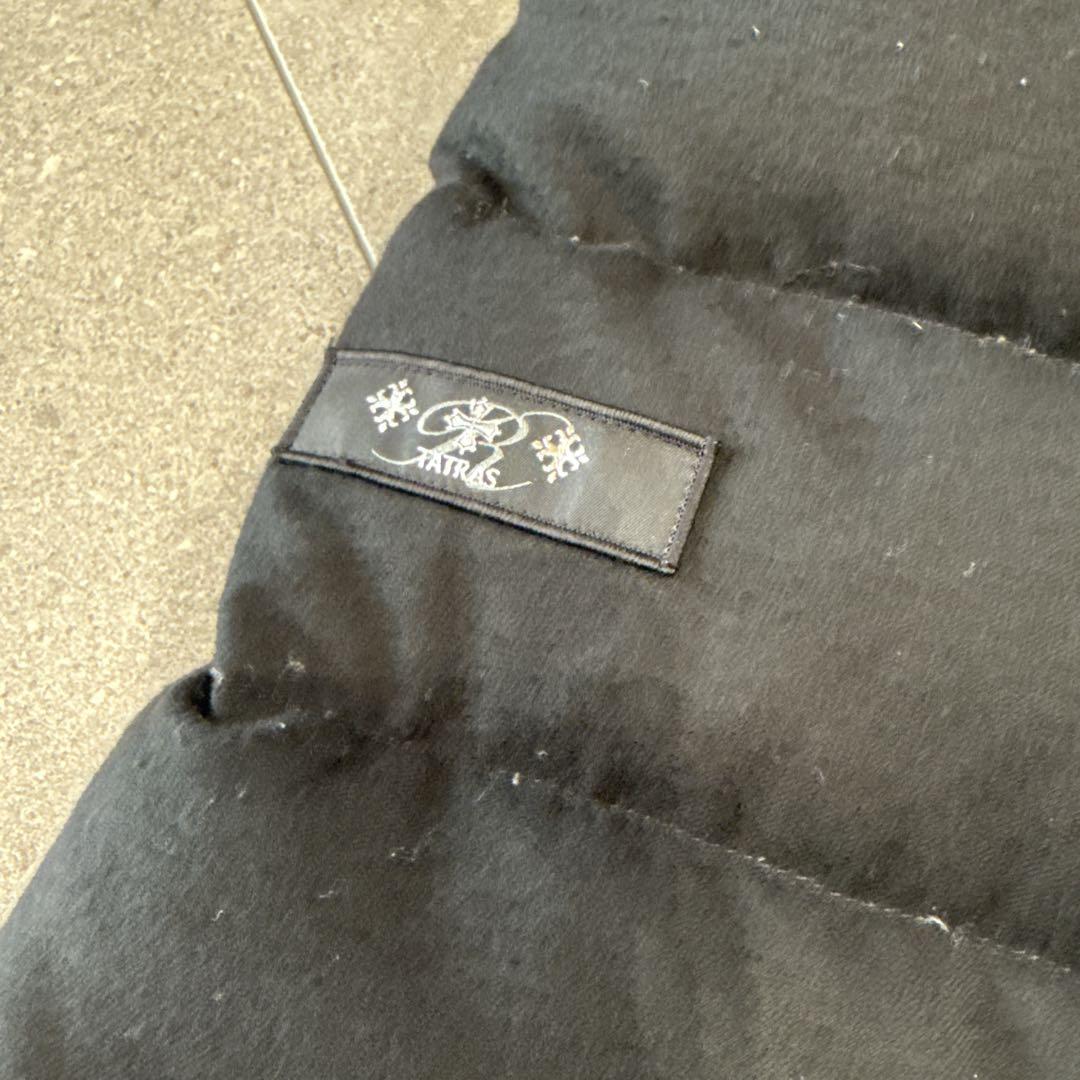 M*E様 【USED】TATRAS メンズ フード付ダウンジャケット 黒 サイズ