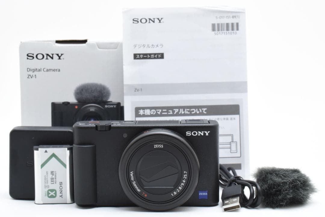 元箱付き■新品級■SONY VLOGCAM ZV-1