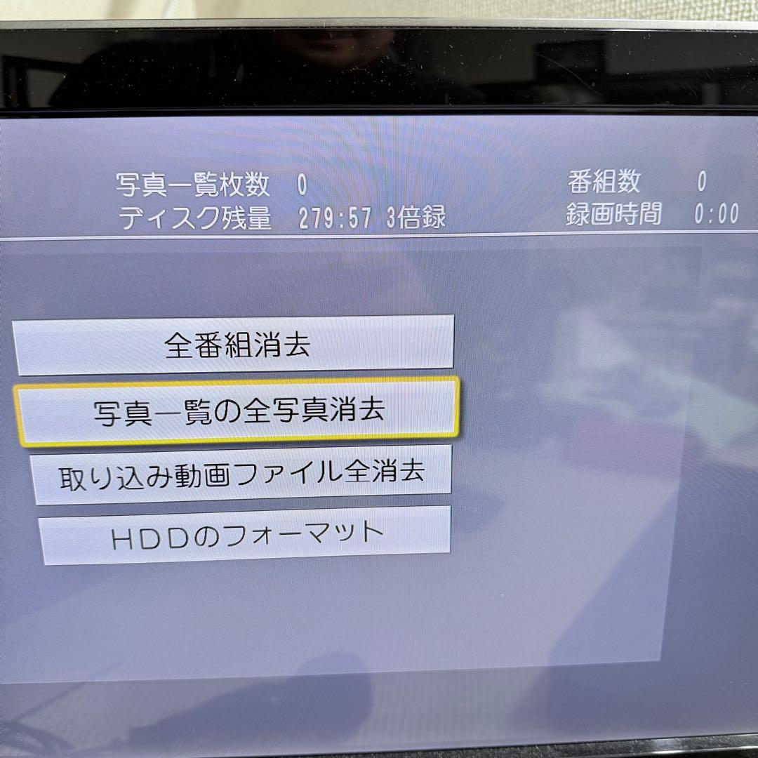 4K 1TB 3番組録画　パナソニックBDレコーダー　DMR-BRZ1000