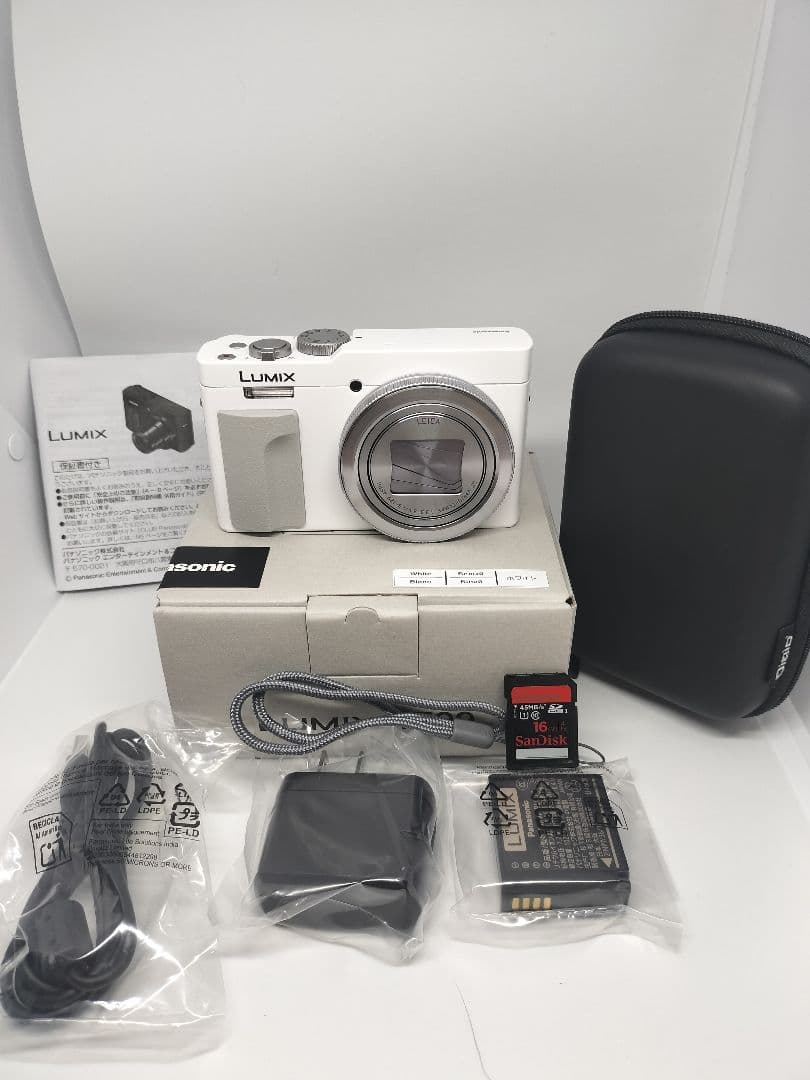 Panasonic LUMIX TZ99 ホワイト オマケ付き