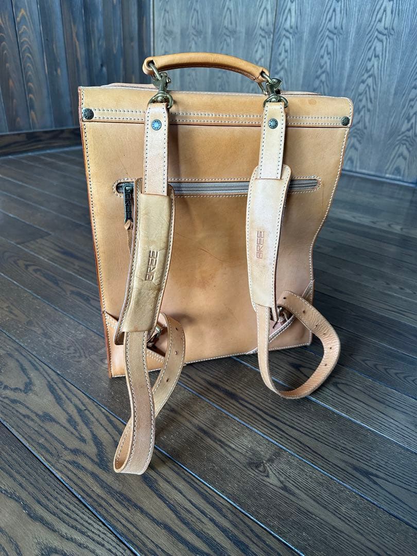 BREE オールヌメ革 ショルダー リュック 2way