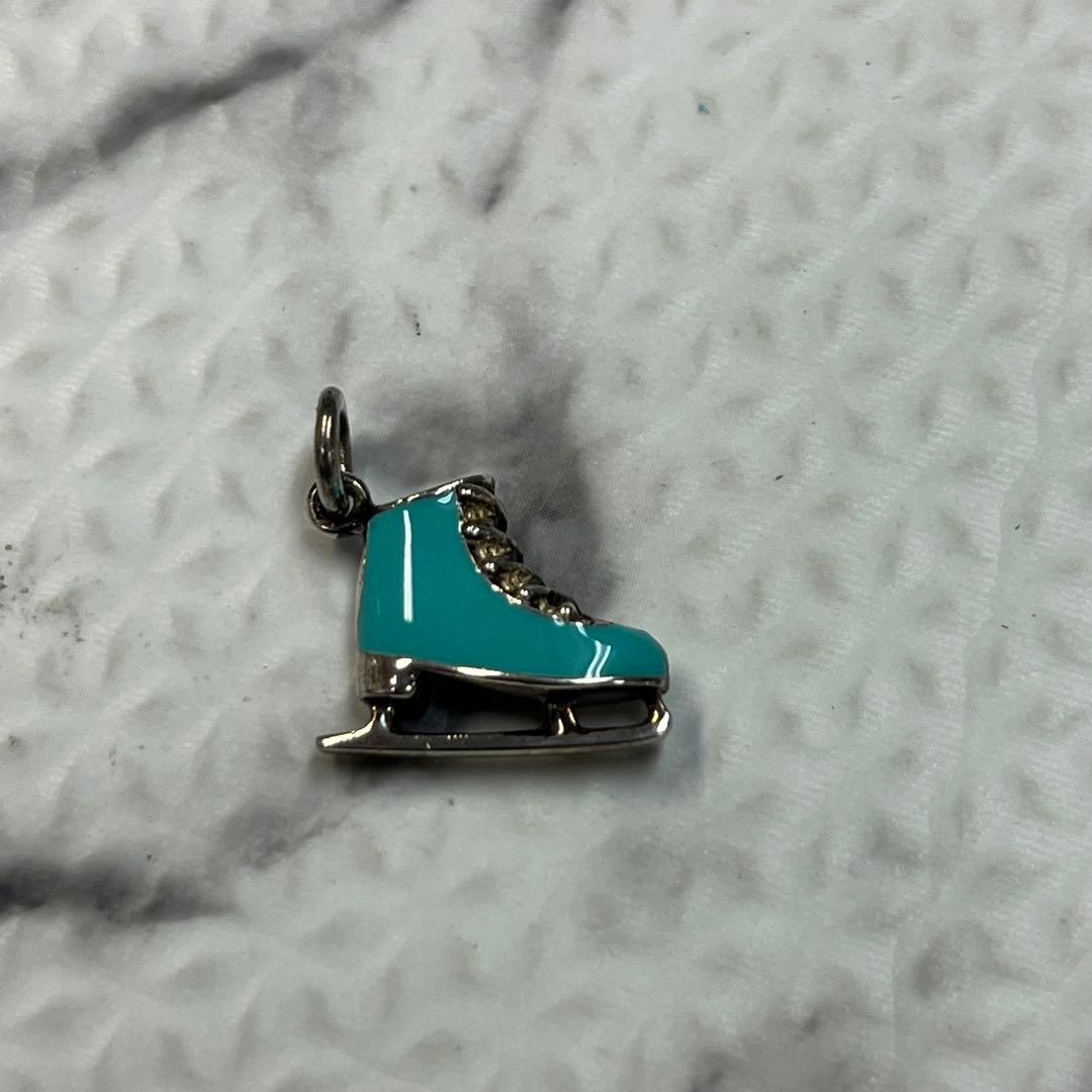 c*読様 中古品　Tiffany & Co. スケートシューズ チャーム