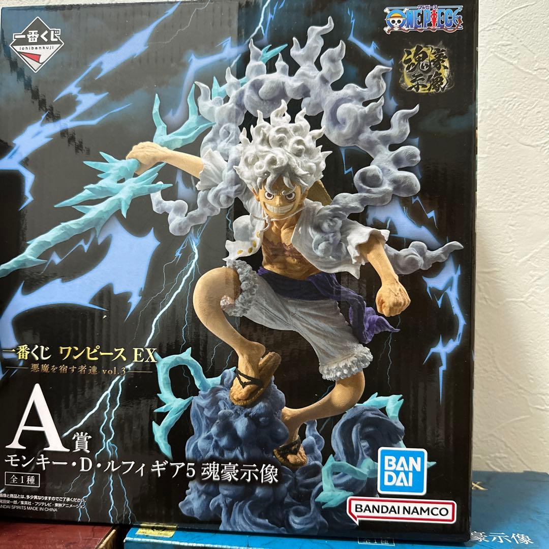 一番くじ ワンピースEX 悪魔を宿す者達 vol.3 A賞 ルフィ ギア5 ニカ