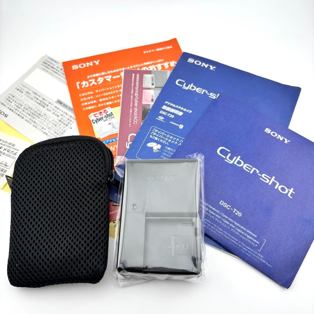 【完動品】希少ピンク　SONY DSC-T20 動作保証　ソニー