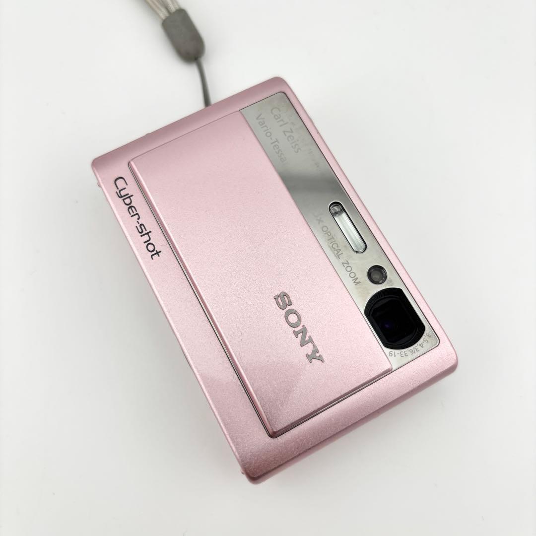 【完動品】希少ピンク　SONY DSC-T20 動作保証　ソニー