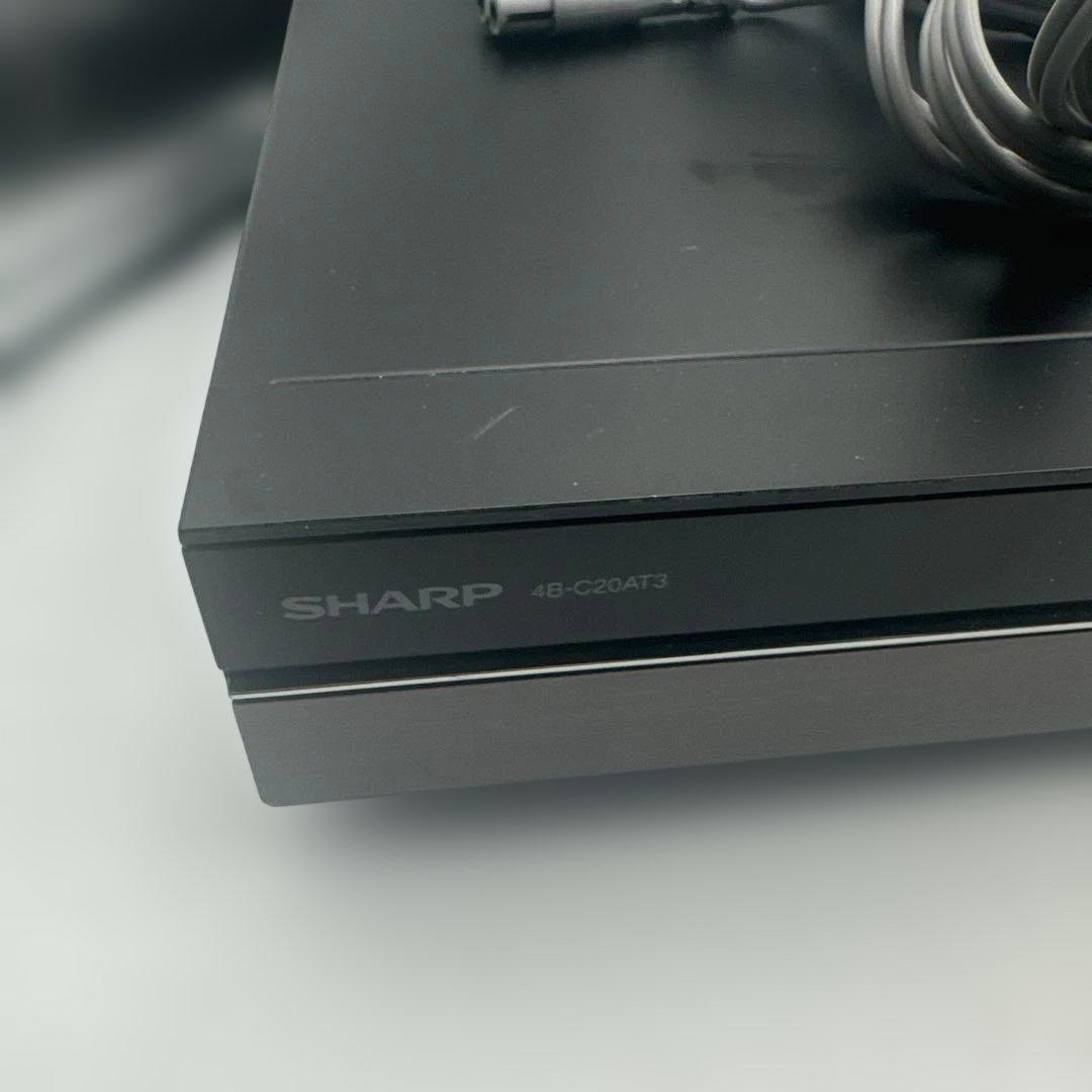 ④SHARP 4B-C20AT3 4Kブルーレイレコーダー