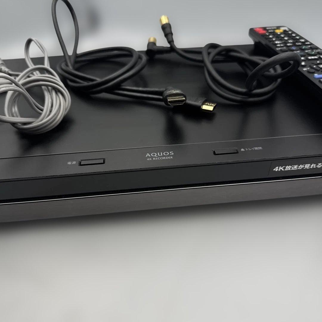④SHARP 4B-C20AT3 4Kブルーレイレコーダー
