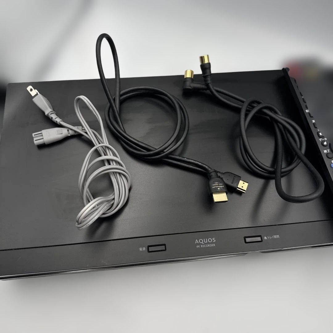 ④SHARP 4B-C20AT3 4Kブルーレイレコーダー