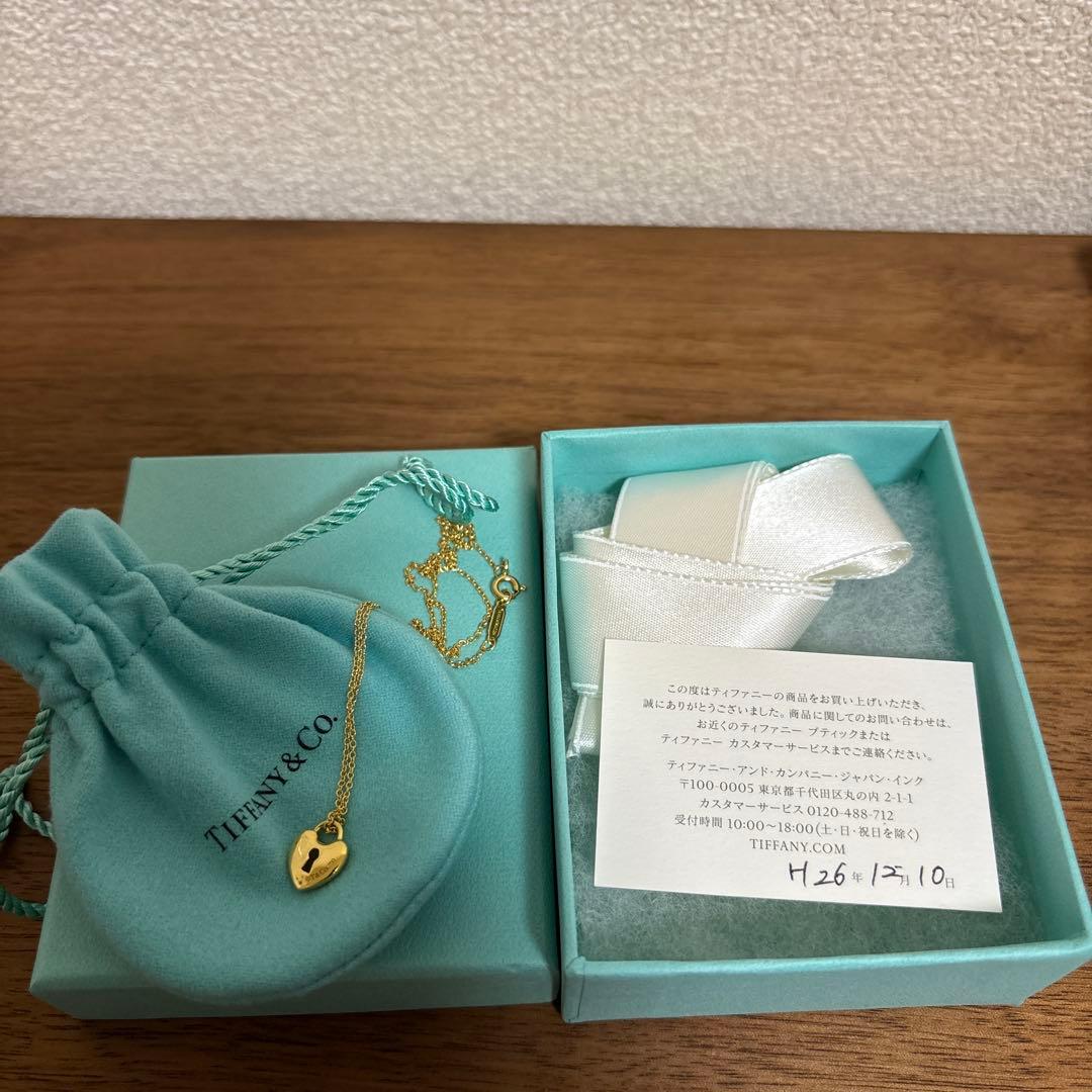 Tiffany & Co. ティファニーキーシリーズ　イエローゴールド ハート型