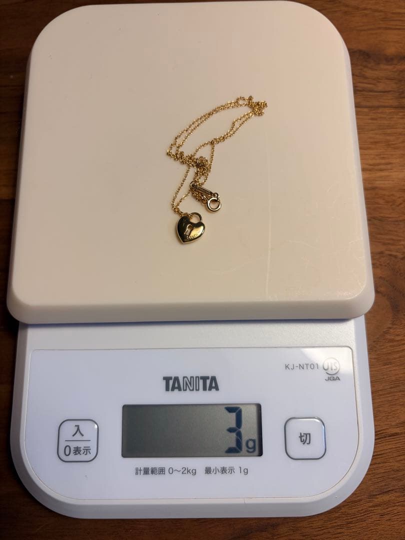 Tiffany & Co. ティファニーキーシリーズ　イエローゴールド ハート型