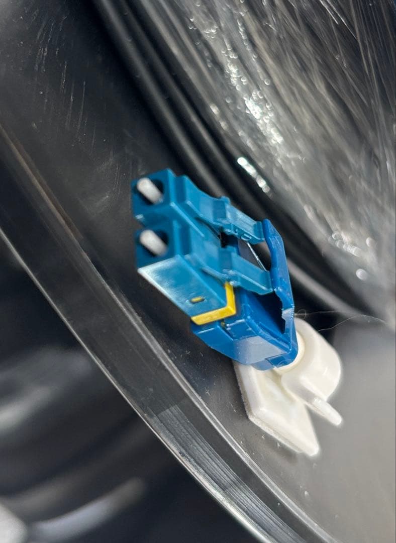 【新品】2芯光ファイバーケーブル 100m (2LC-2LC)