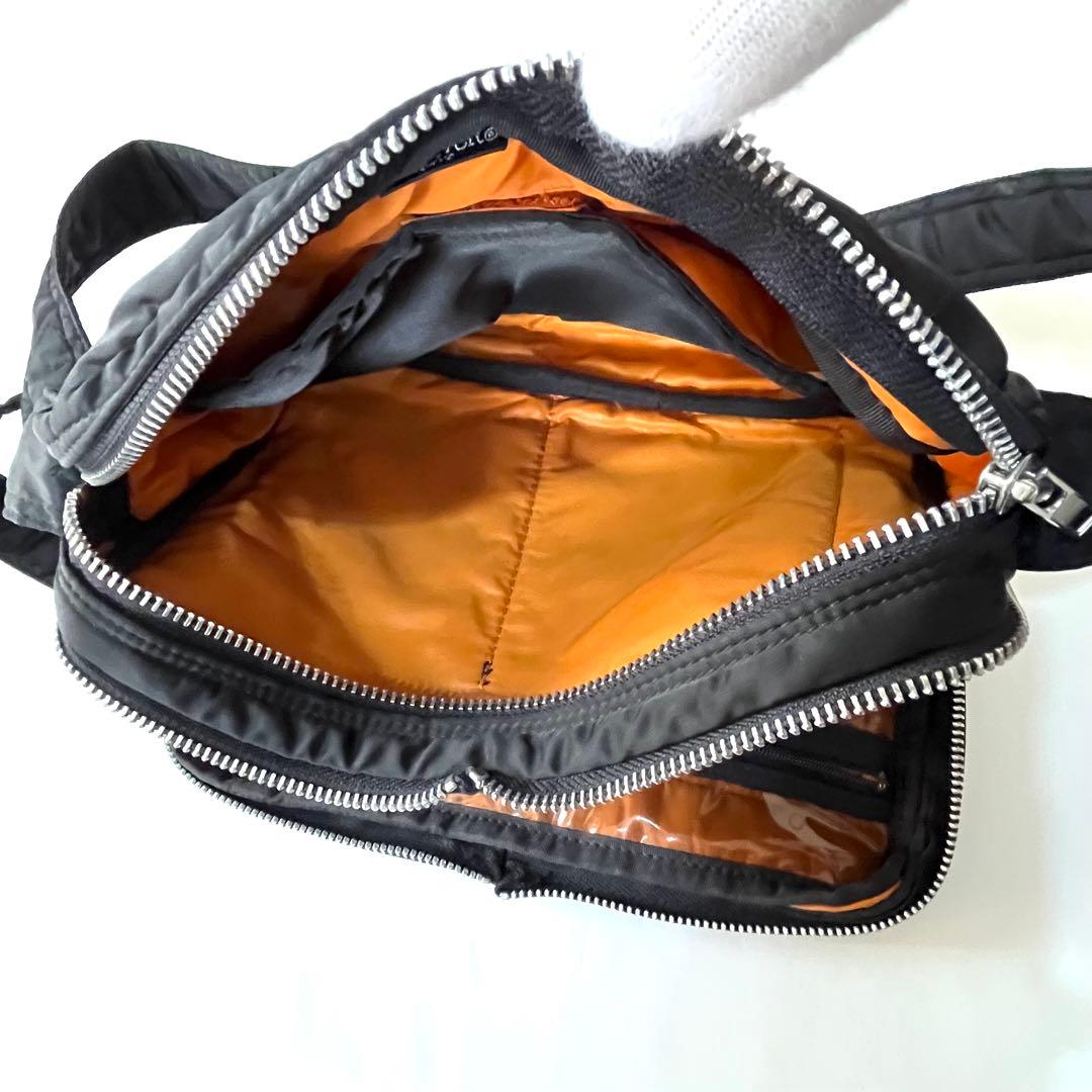 【美品】PORTER ブラック ショルダーバッグ