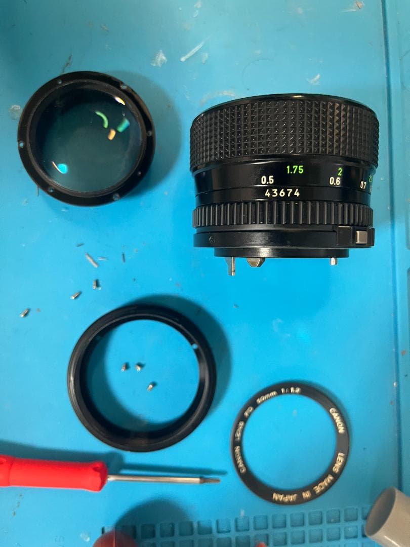 【整備＆テスト済】動作◎ Canon New FD 50mm F1.2 674