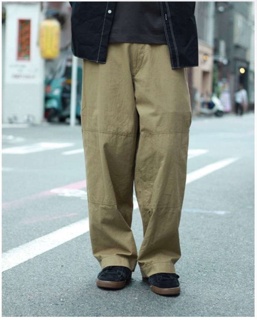 パンツ blurhms Cotton Serge Work Pants 25AW