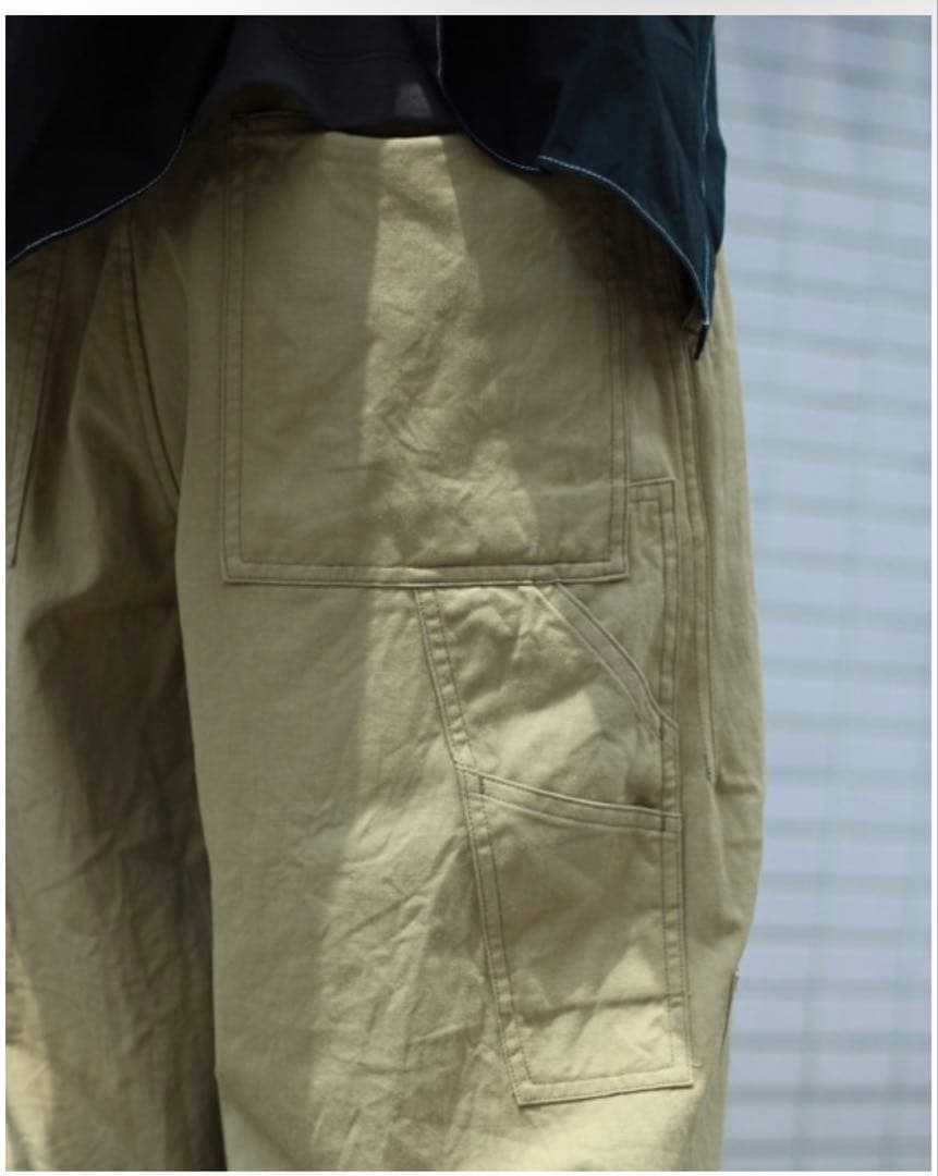 パンツ blurhms Cotton Serge Work Pants 25AW