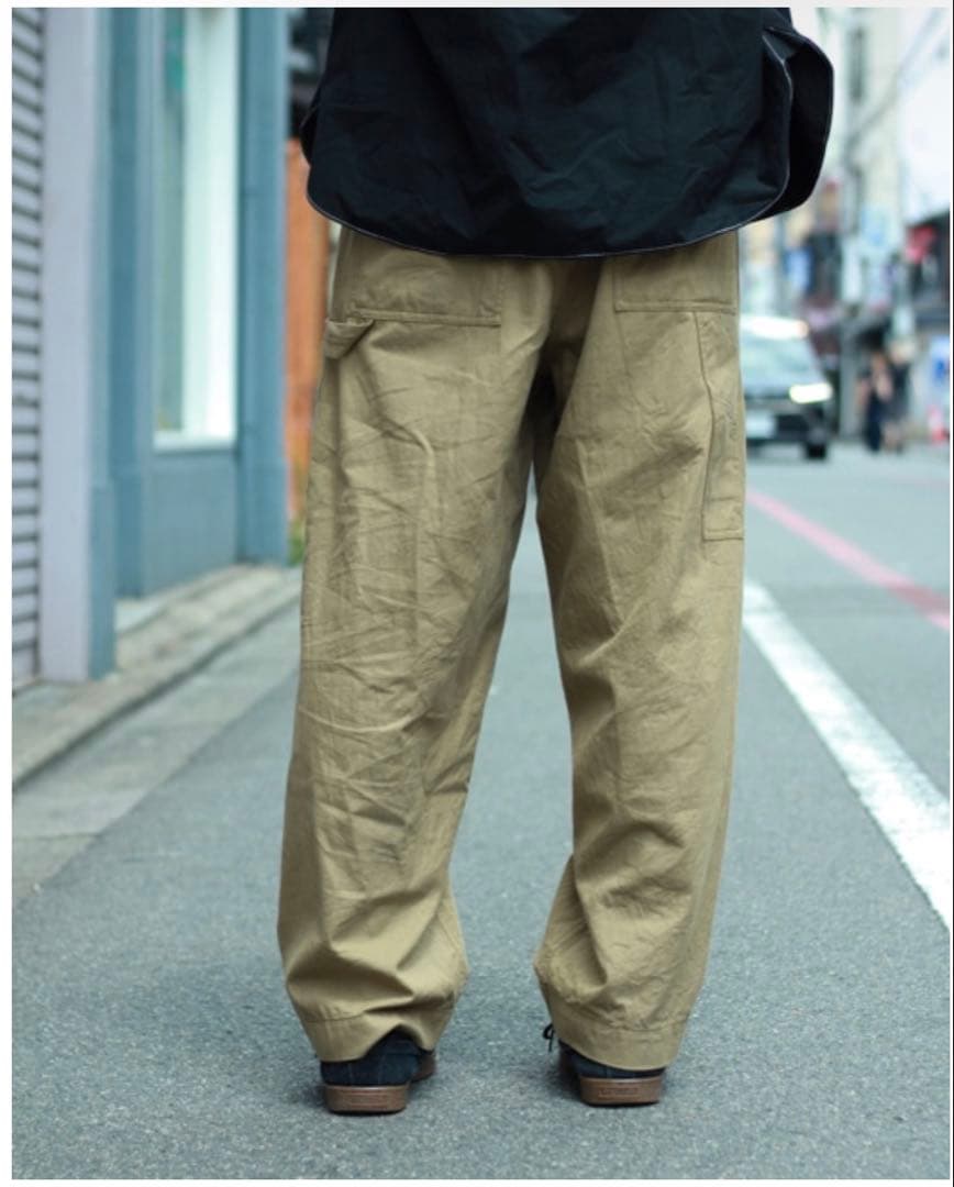 パンツ blurhms Cotton Serge Work Pants 25AW