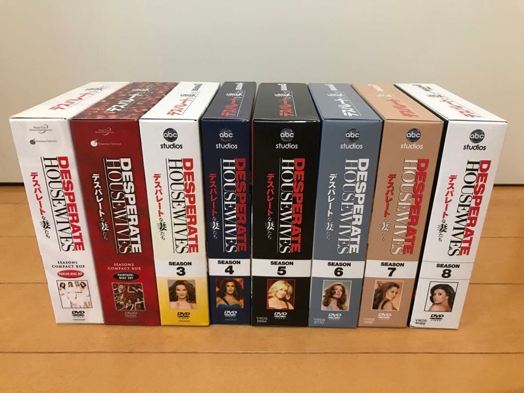 デスパレートな妻たち DVDセット シーズン1-8 セット ※1枚欠損有