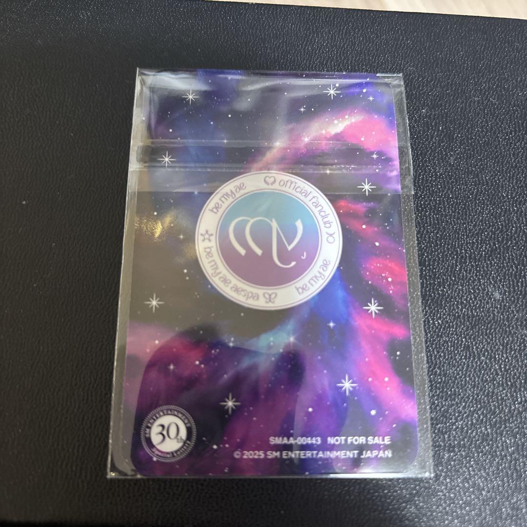 SM30周年special抽選会 当選品 aespa ジゼル トレカ