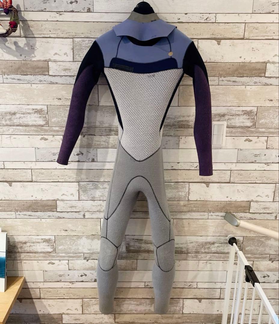 【ビラボン 160cm】メンズ S程度 56kg セミドライ 5/3mm 裏起毛