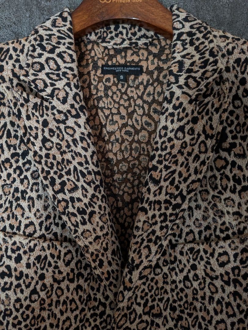 イ*ト様 【美品】NB Jacket エンジニアードガーメンツ　レオパード