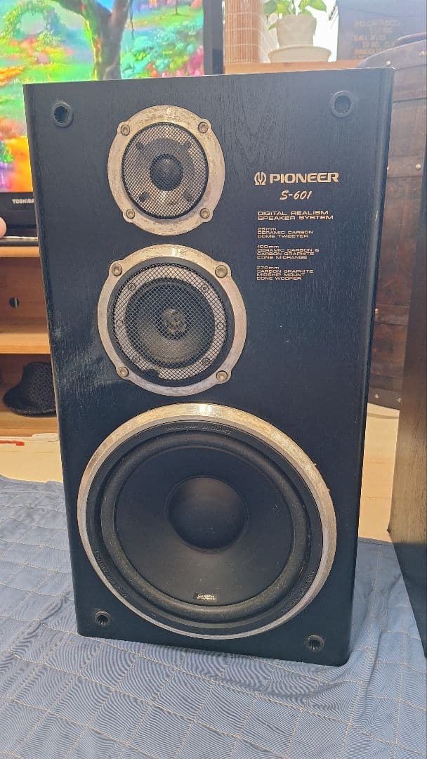 Pioneer　3WAYスピーカー　日本製　S-601 レトロ　音響