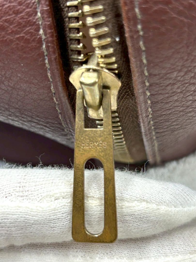 a*o様 【極美品】HERMÈS ヴィクトリア50 トラベルバッグ トワルアッシ