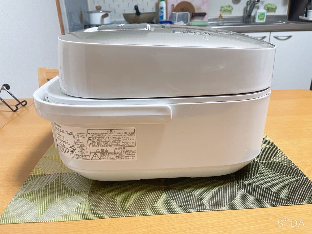 東芝 真空 IHジャー 炊飯器 RC-10Vxj 炊き 2016年製　動作保証