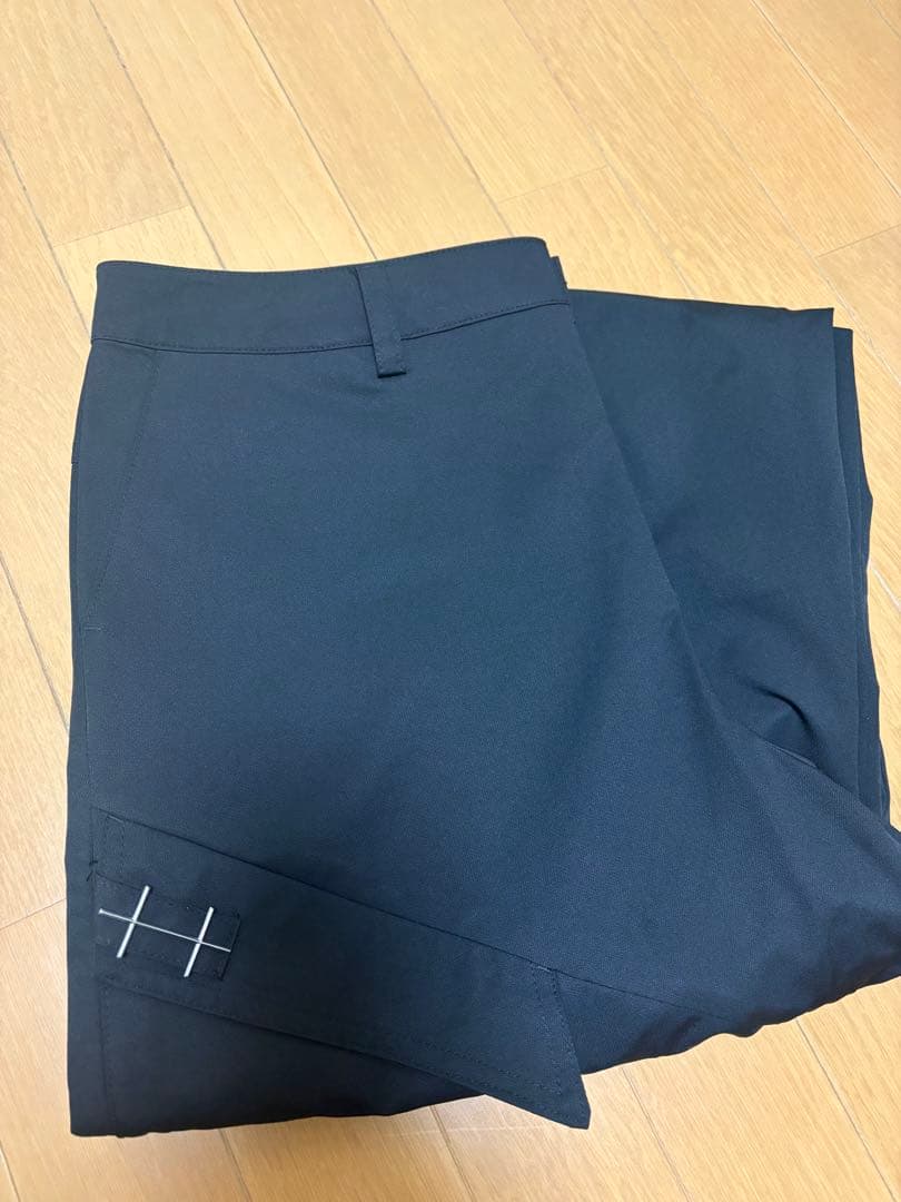 HELIOT EMIL ブラックカーゴパンツ 4ポケット sサイズ