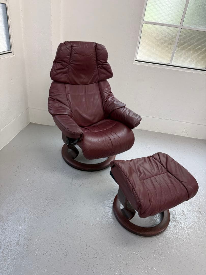 EKORNES エコーネス RENO ストレスレスチェア レノ S オットマン付