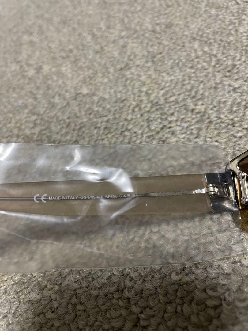 【未使用】GUCCI サングラス GG 1799/N/S RFZ5U 金系