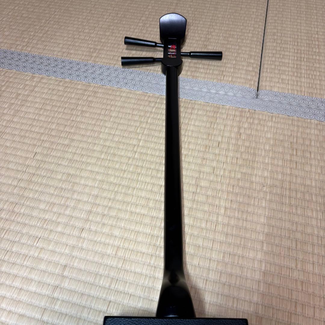 ま*め様 【美品】SHAMIKO(シャミコ) 三味線 ブラック 木目