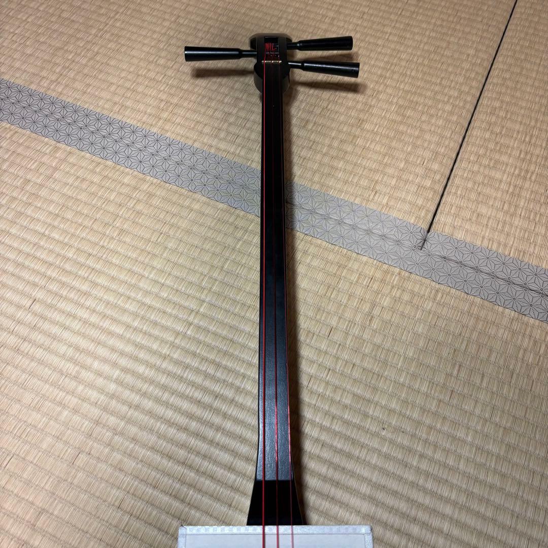 ま*め様 【美品】SHAMIKO(シャミコ) 三味線 ブラック 木目