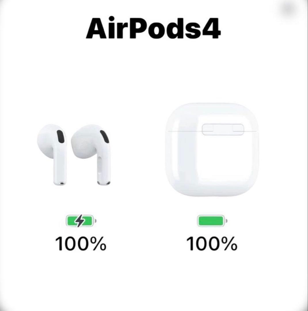 Apple AirPod 4 ホワイト