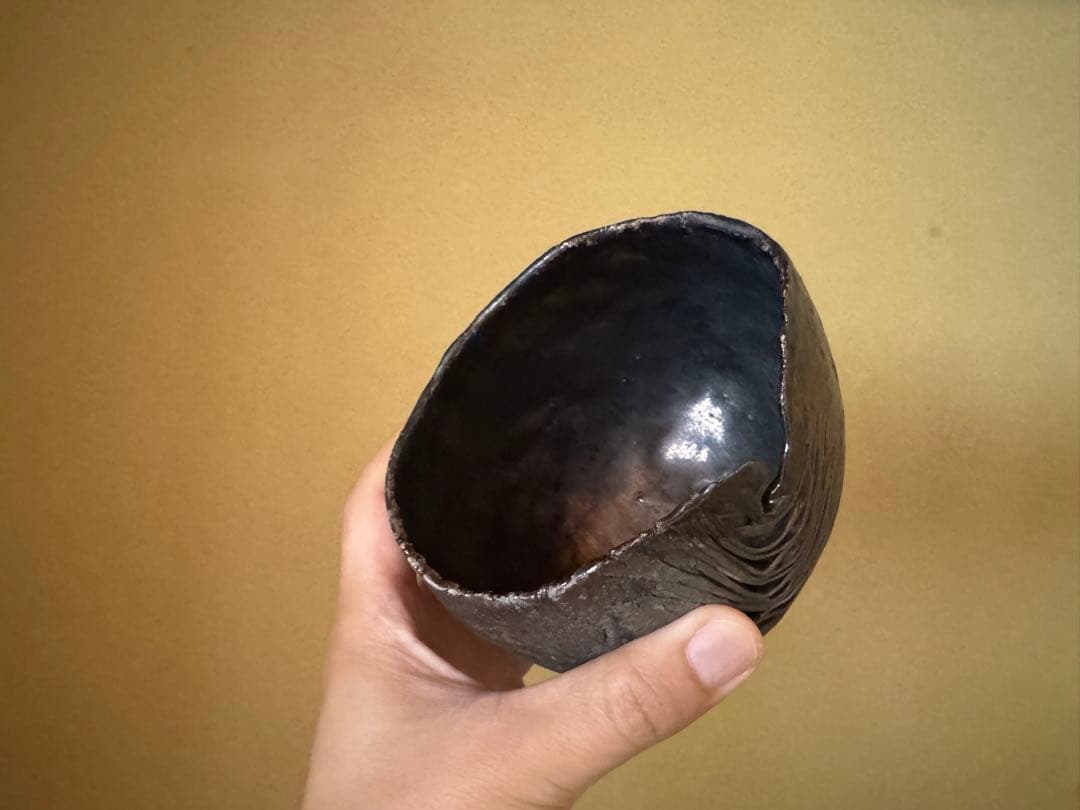 泉田之也　積層盌　茶碗　現代作家