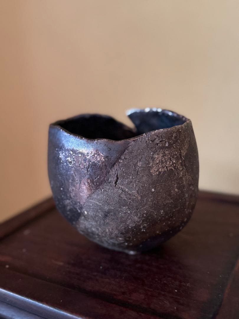 泉田之也　積層盌　茶碗　現代作家