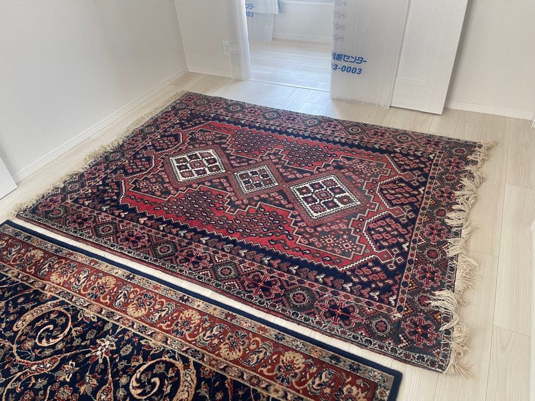 ペルシャ絨毯　 ウールラグ 大230✖️150センチ