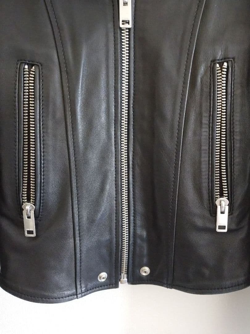 DIESEL TIMELESS ディーゼルライダース ジャケット ラムレザー