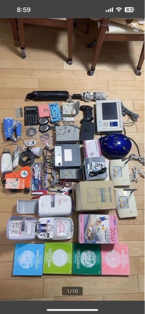 電子機器家電製品ゲーム機コントローラ、ヘルメット、ヘアドライヤーを含む各種中古品