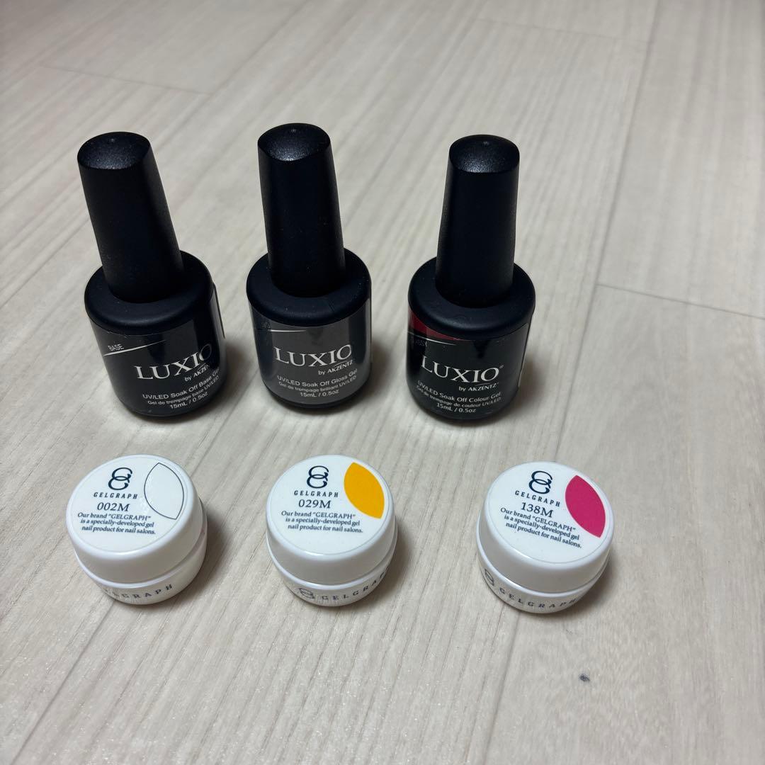 ネイルアート用品と練習教材セット