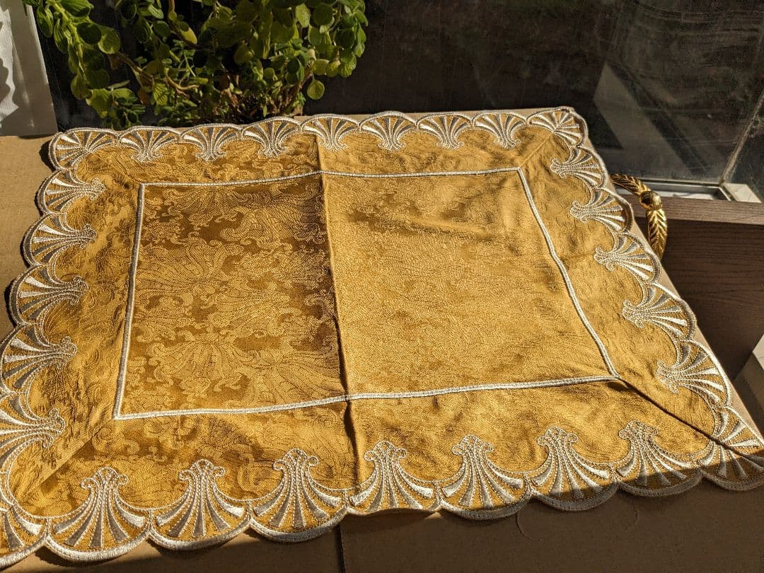 イタリア製センターマット1枚&コースター5枚セットイエズルム