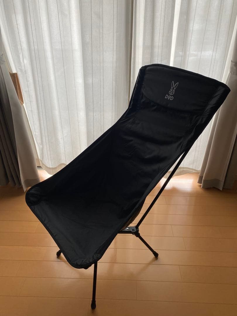 DOD スワルスエックスハイ ハイバックチェア C1-592-BK ブラック