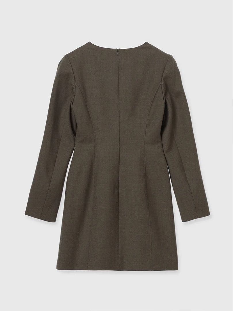 【新品未使用】anuans ボクシーミニワンピース